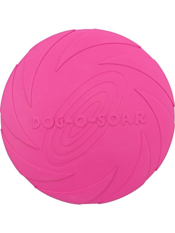 Produktfoto för Trixie Dog Disc, flydende, Naturgummi, ø 24,5, ass. farver