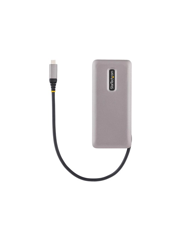 StarTech.com 4x USB-C Ports USB 3.1 10Gbps Portable USB C Hub with 100W Power Delivery Pass-Through Portable USB Type C Hub USB Hub - 4 porte - Grey