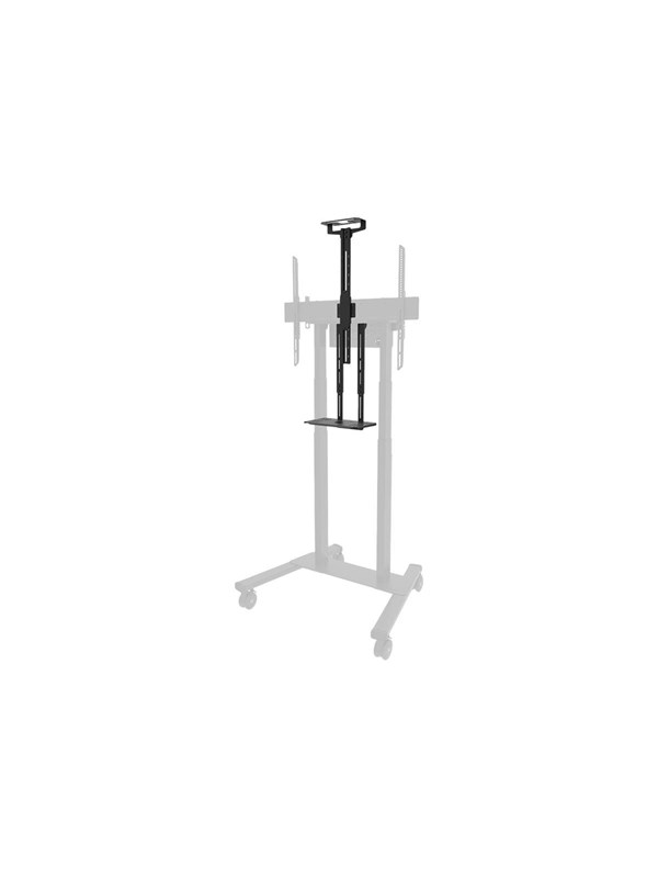 Neomounts AV1-875BL mounting component - for video bar - black - Max 9 kg - recommended for