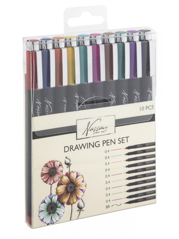 Nassau Fineliners Drawing Pens COLOR