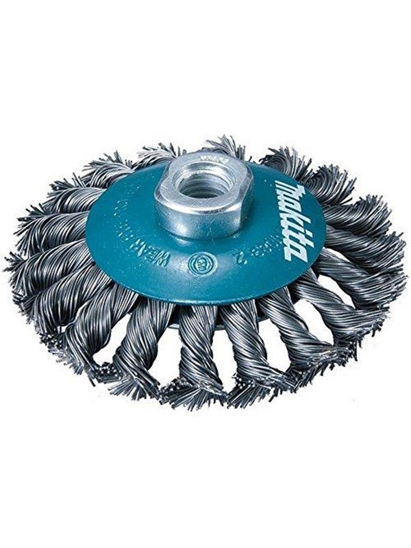Makita Brush Knotted - for Paint and Rust Weld Edges