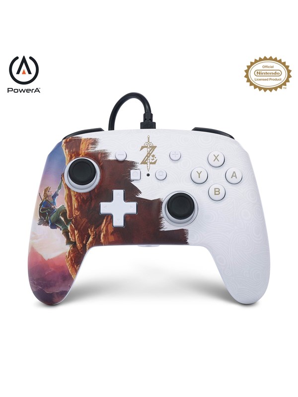 PowerA Förbättrad trådbunden handkontroll för Nintendo Switch - Kirby - Wired Controller - Nintendo Switch