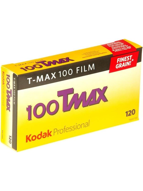 KODAK Professional T-Max 100 120 Roll - Black & White Print Film - 5 Pack