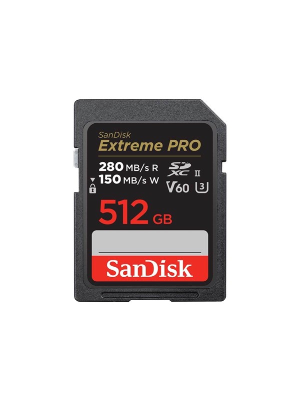 Sandisk Extreme Pro Sd 280mb/s 512gb