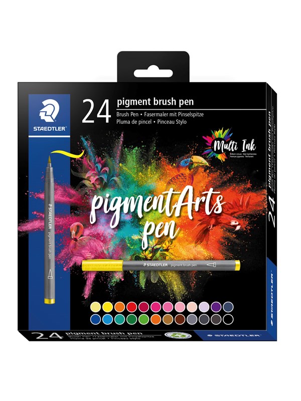 Produktfoto för Staedtler Pigment brush 371 24 pcs. Cardboard box