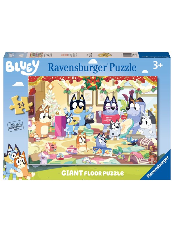 Ravensburger Bluey Christmas Giant Floor Puzzle 24p Golv