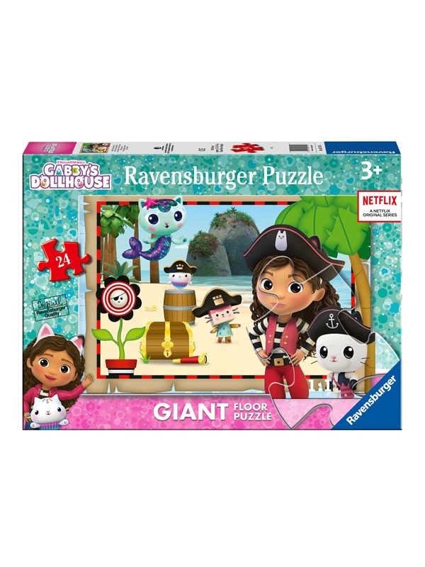 Ravensburger Gabby's Dollhouse Giant Floor puzzle B 24p Golv - Köp för SEK 150 - Spara 29%