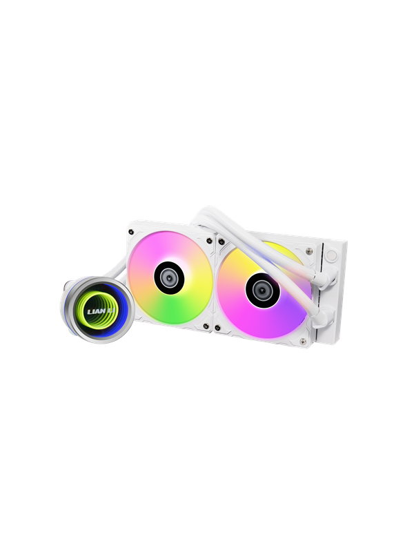 Lian Li Galahad Ii Trinity 240mm White Argb Cpu Vattenkylare Max 36 Dba