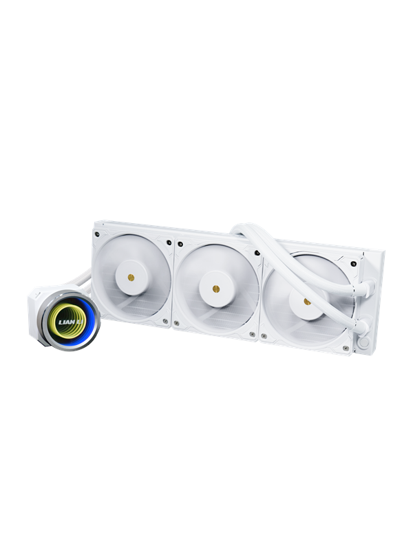 Lian Li Galahad Ii Trinity Performance 360 White Cpu Vattenkylare Max 40 Dba
