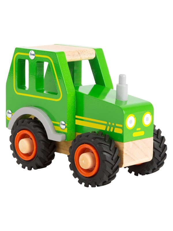 Small Foot - Wooden Tractor Green