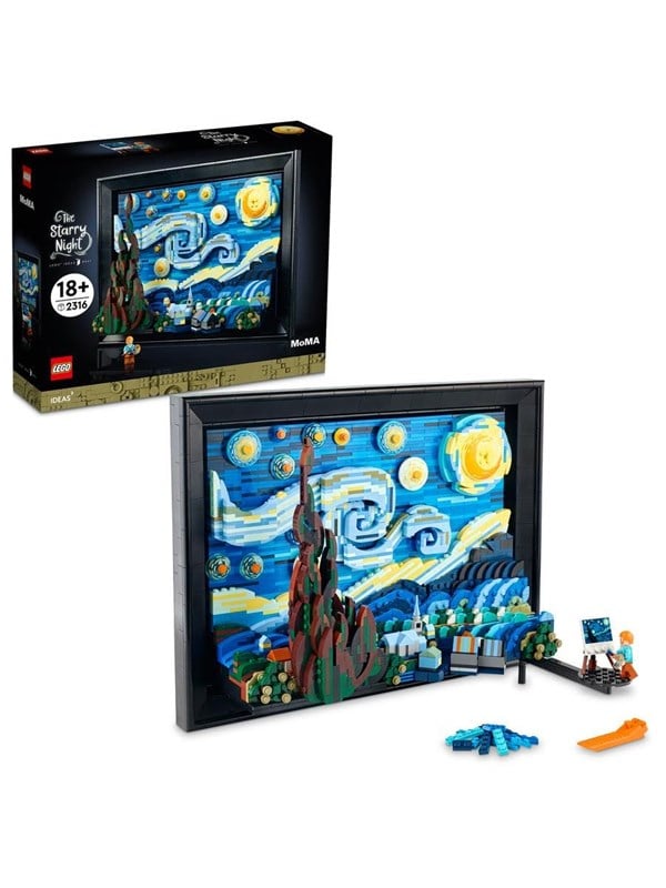 LEGO Ideas 21333 Vincent van Gogh - Stjärnenatt