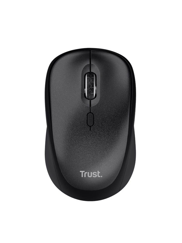 Trust TM-201 Wireless Mouse Black - Mouse - Optic - 4 knappar - Svart