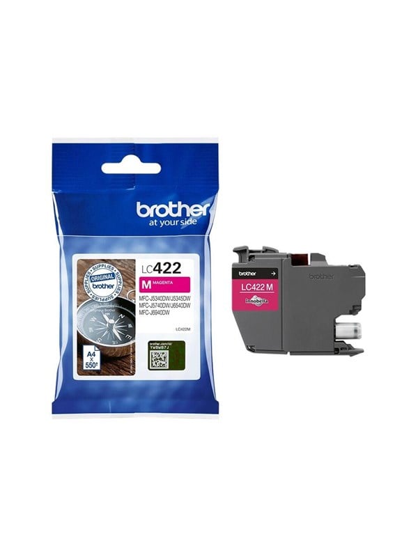 Produktfoto för Brother Bläckpatron LC422M Magenta