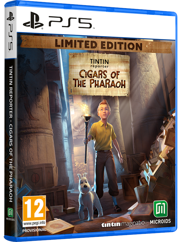 Tintin Reporter: Cigars Of The Pharaoh Limited Edition Sony Playstation 5 Action