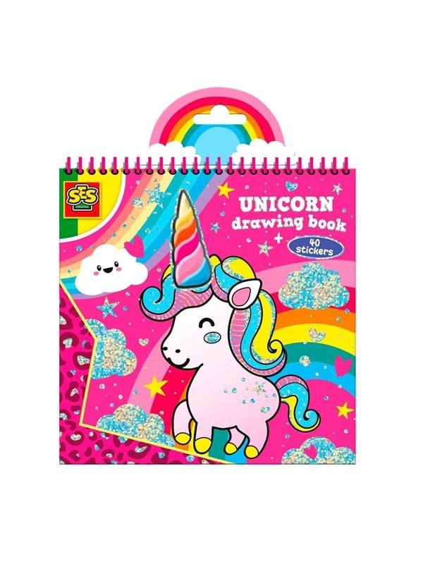 Produktfoto för SES Unicorn Coloring Book