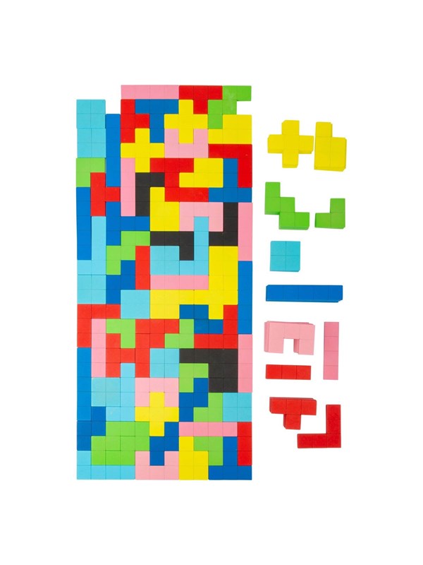 Foot Wooden Puzzle Geometric Shapes Tra