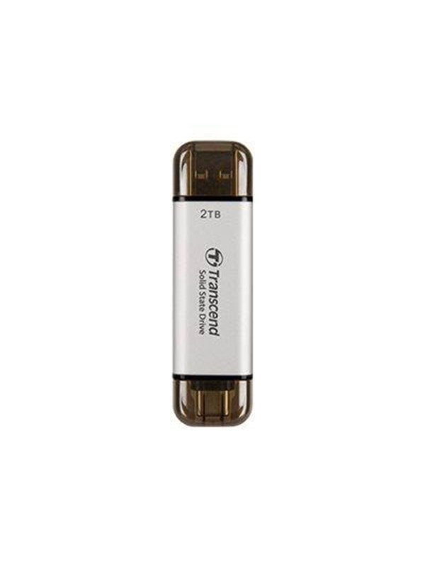 Transcend Esd310 Ssd 512gb Silver Extern Ssd Usb 3.2 Gen 2x1