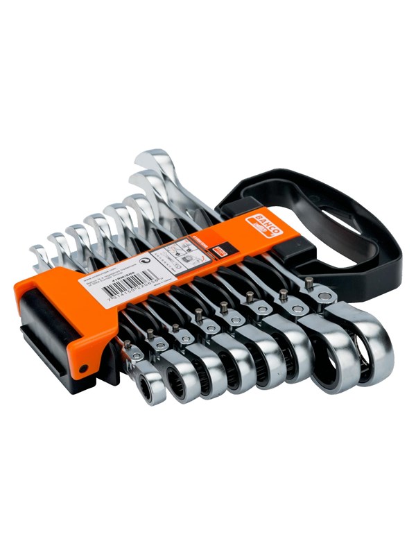BAHCO Ring Spanner Set flex head