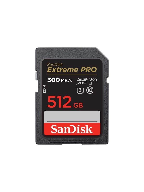 Sandisk Extreme Pro Sd 300mb/s 512gb