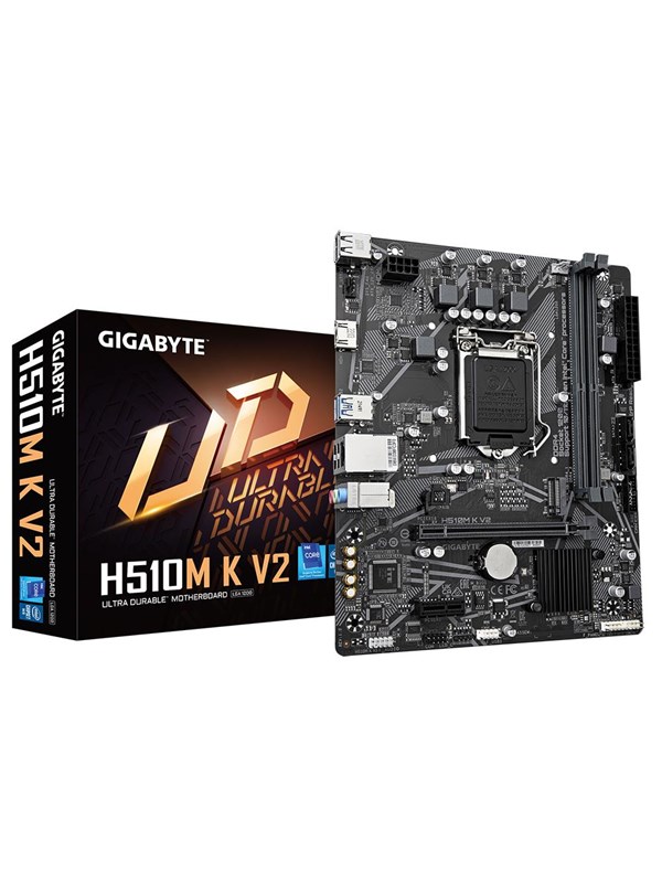 Gigabyte H510m K V2 Moderkort Intel H470 Intel Lga1200 Socket Ddr4 Ram Micro Atx