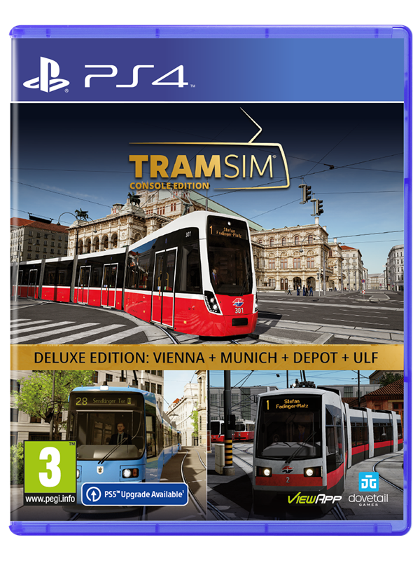 Tram Sim Console Edition Deluxe Edition Sony Playstation 4 Simulator