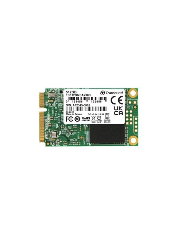Transcend 230s Ssd 512gb Sata 600 Msata