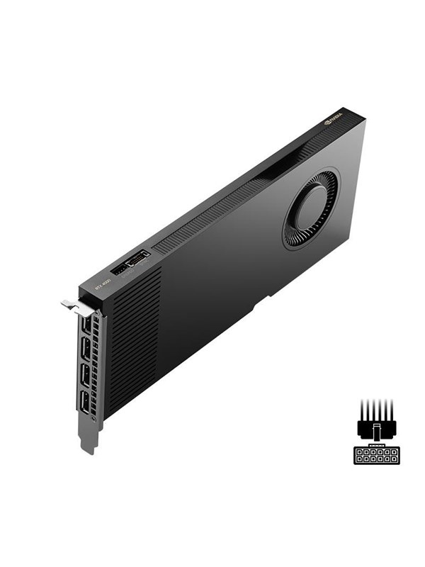 Produktfoto för PNY RTX 4000 Ada - 20 GB GDDR6 RAM - Grafikkort