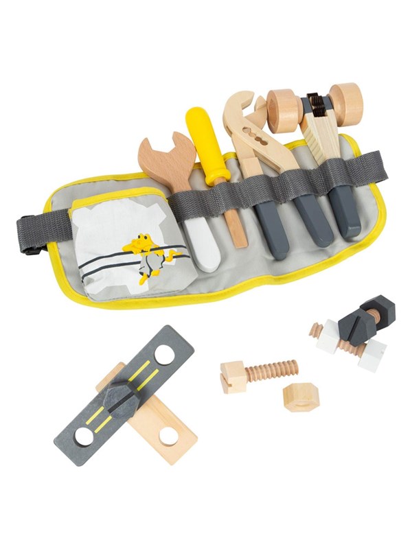 Small Foot - Tool Belt with Wooden Tools Miniwob