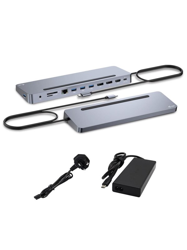 I-Tec 11-in-1 - USB-C TB3 TB4 - 2 DP HDMI - 100W PD