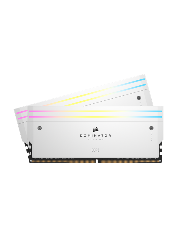 Corsair Dominator Titanium Ddr5 6000 32gb Cl30 Dual Channel 2 Pcs Intel Xmp Vit Med Rgb