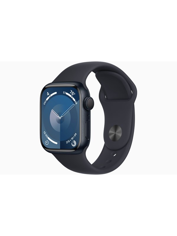 Apple Watch Series 9 Gps 41mm Midnight Aluminium Case With Midnight Sport Band M/l