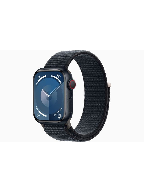 Apple Watch Series 9 Gps Cellular 41mm Midnight Aluminium Case With Midnight Sport Loop