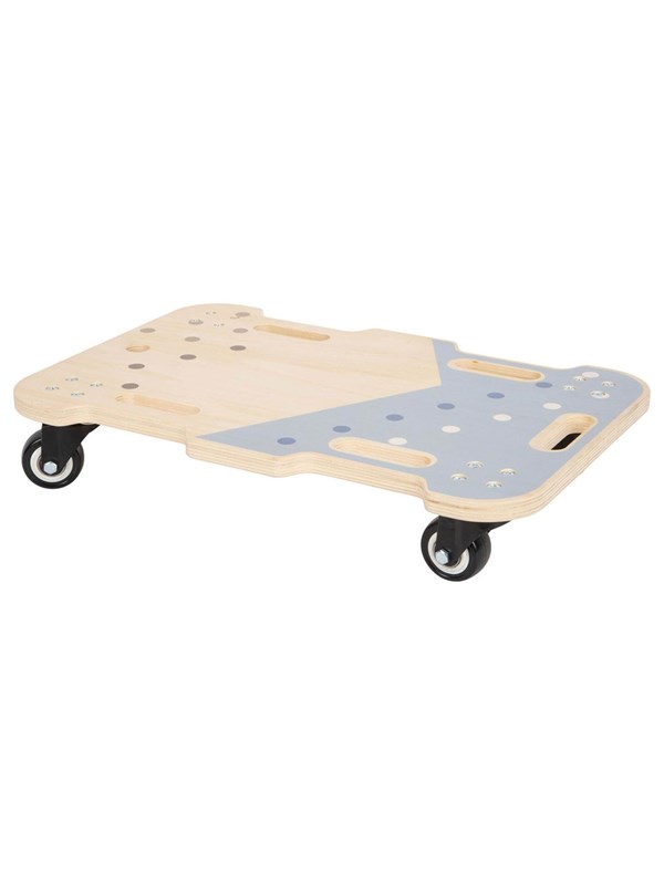 Produktfoto för Small Foot - Wooden Roller Board Blue