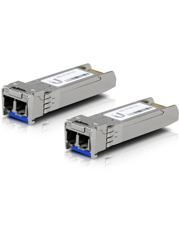 Ubiquiti UACC-OM-SM-10G-D-2 (2-Pack) 10 Gbps Single-Mode Optical Module