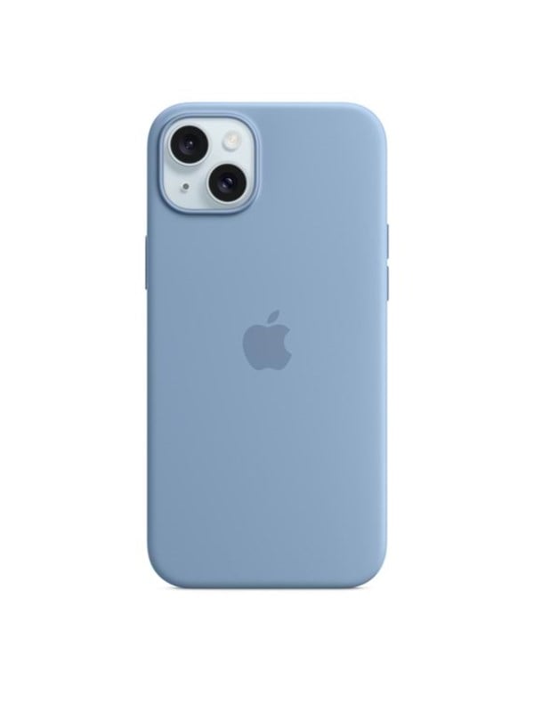 Apple iPhone 15 Plus Silicone Case with MagSafe - Winter Blue