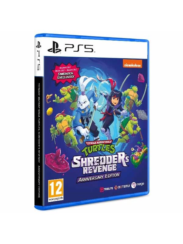 Teenage Mutant Ninja Turtles: Shredders Revenge Anniversary Edition Sony Playstation 5 Beat \'\'em Up