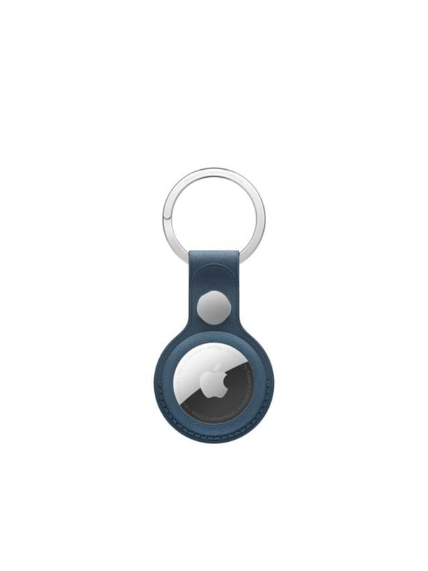 Apple AirTag FineWoven Key Ring - Pacific Blue