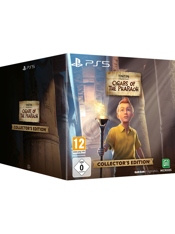Tintin Reporter Cigars Of The Pharaoh Collector\'\'s Edition Sony Playstation 5 Action