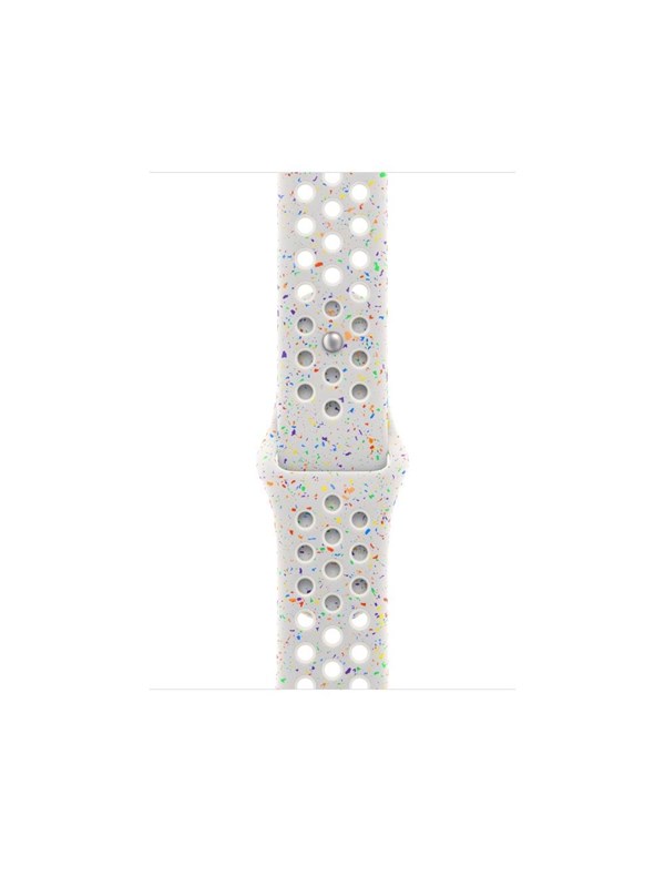 Apple 45mm Pure Platinum Nike Sport Band - S/M