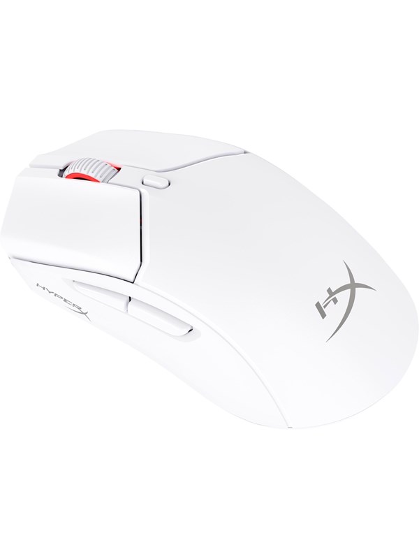 Hyperx Pulsefire Haste 2 Wireless White Mouse Optic 6 Knappar Vit