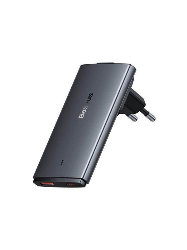 Baseus GaN5 65W 1x USB-C 1x USB-A - Black