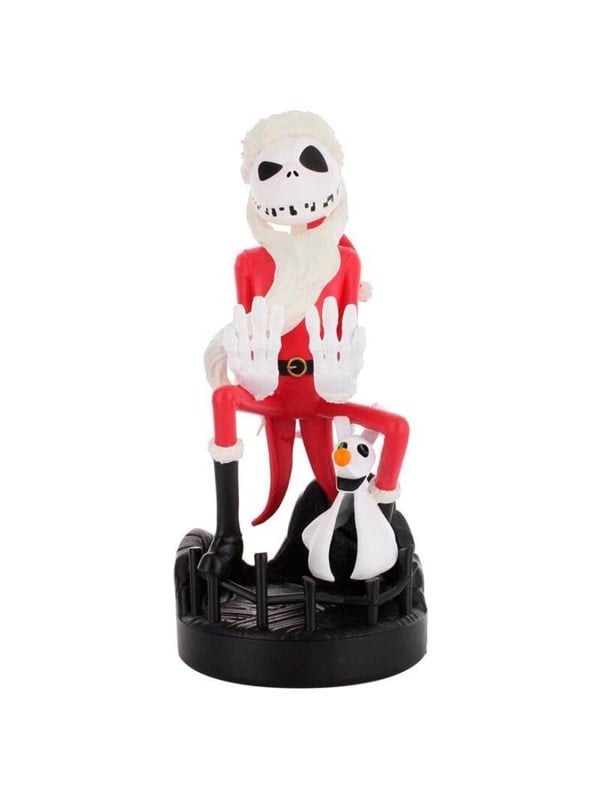 Cable Guys The Nightmare Before Christmas: Jack Skellington In Santa Suit Original Controller and Phone Holder 21.5cm - Miscellaneous Tillbehör till spelkonsol