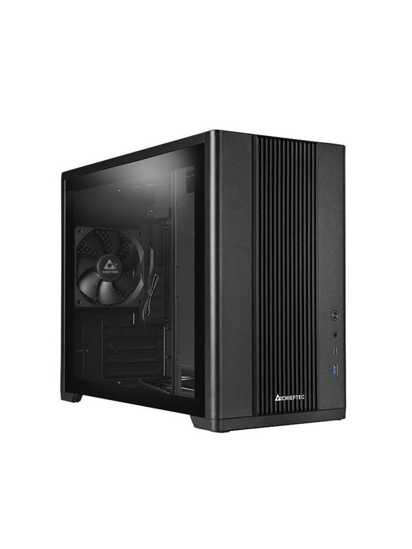 Chieftec BX-10B-OP - tower - micro ATX - Chassi - Tower - Svart