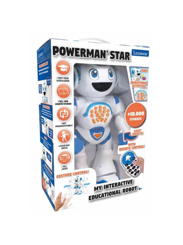 Powerman Interactive Robot to Learn and Play inkl fjärrkontroll (svenska)