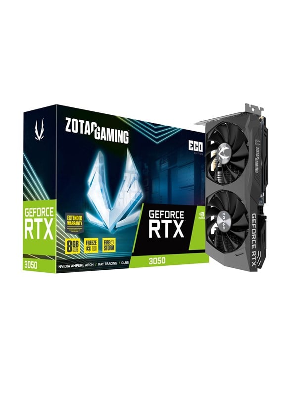Zotac Geforce Rtx 3050 Eco 8gb Gddr6 Ram Grafikkort
