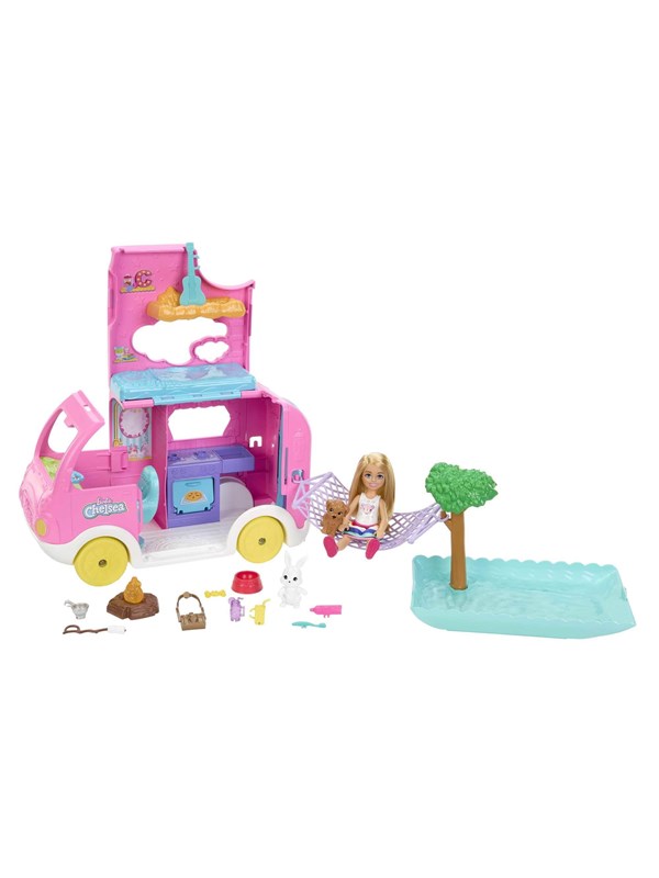 Barbie Chelsea 2-i-1 Husbil Leksaksset