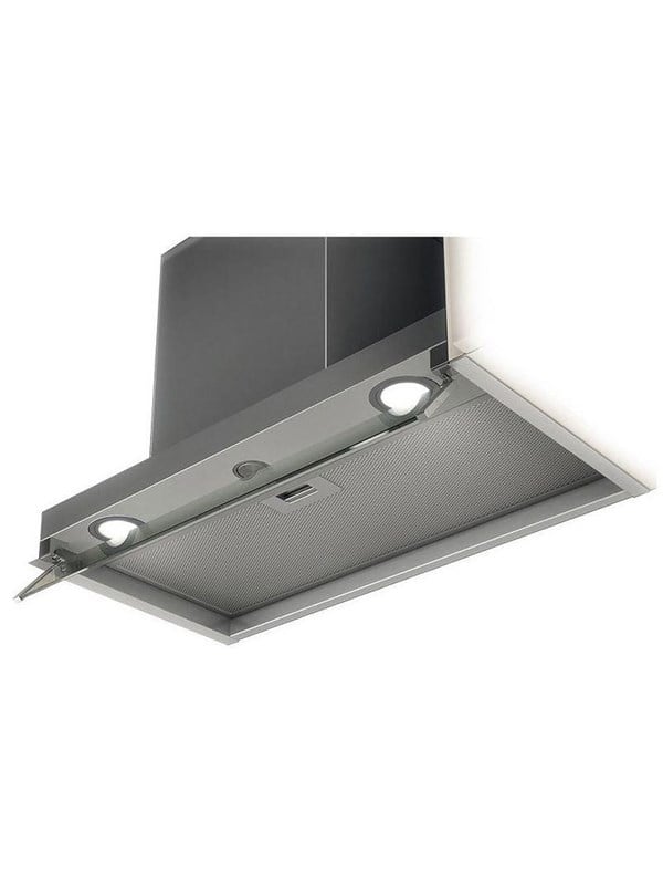 Produktfoto för Elica Box In LX/IX/A/90 - Kåpa - huv - bredd: 89.4 cm - djup: 34 cm - utsug och återcirkulering (-) - rostfritt stål