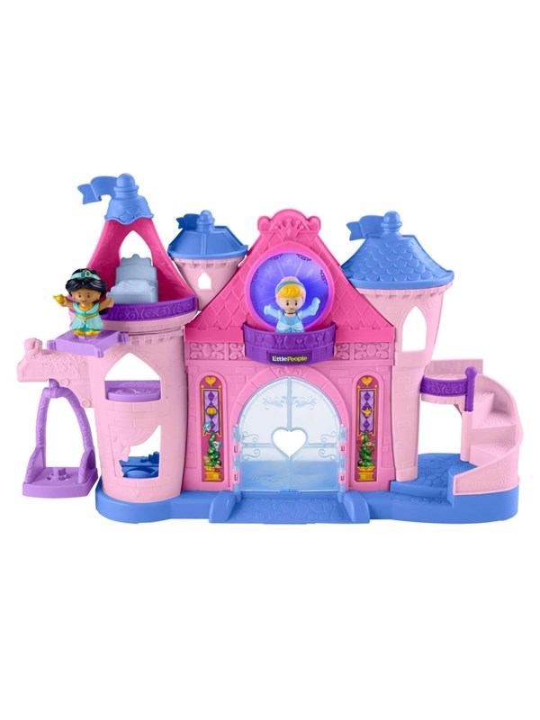 Mattel Disney Princess Magical Lights & Dancing Castle Little People Playset