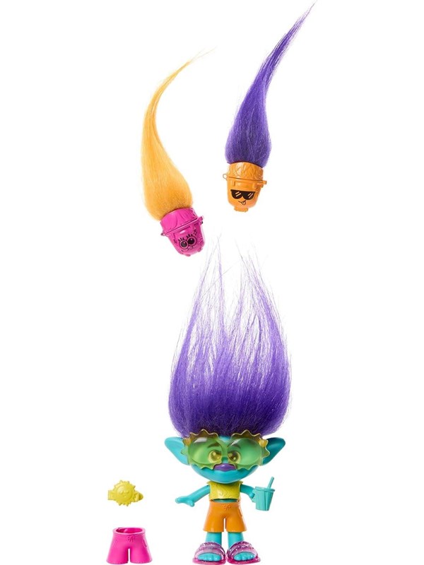 Mattel Dreamworks Trolls Band Together Hair Pops Branch Doll & Accessories