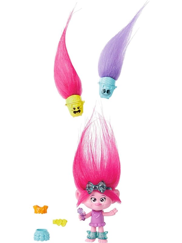 Mattel Dreamworks Trolls Band Together Hair Pops Poppy Doll & Accessories